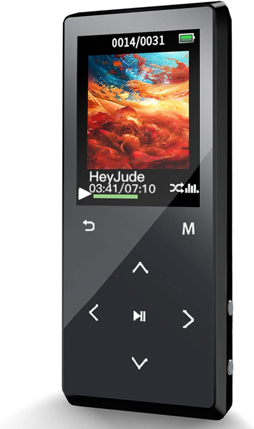MP3 Player, SUNNZO 32GB MP3 Player with Bluetooth HiFi Lossless Sound