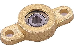 PHONCOO CFsunbird 3D Printer wholesales 5pcs 6mm Caliber zinc Alloy Bearing KFL06 FL06 Flange Bearing with Pillow Block