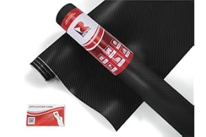 RVINYL 3M 2080 CFS12 Carbon Fiber Black 5ft x 3ft W/Application Card Vinyl Vehicle Car Wrap Film Sheet Roll