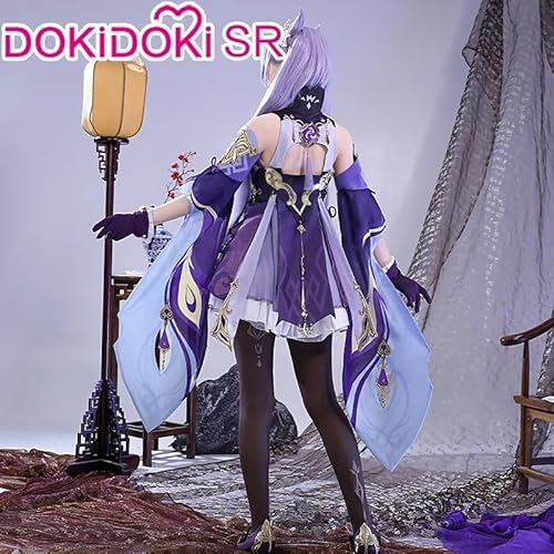 KIRA KIRA Game Genshin Impact Keqing Cosplay Costume Ke Qing