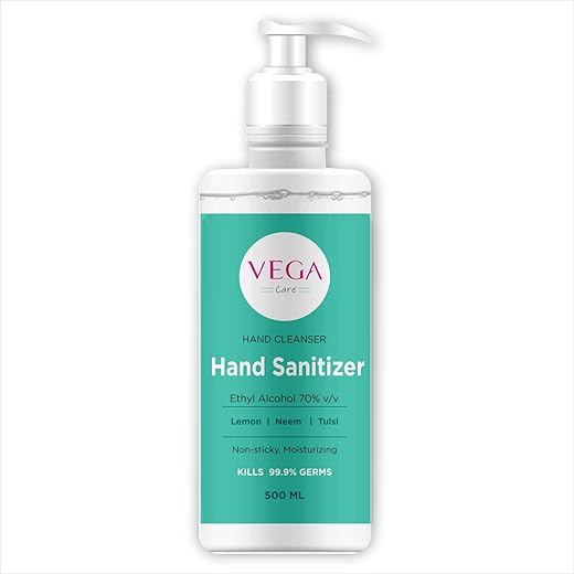 50% Off Deal - Vega Care Hand Sanitizer, 500ml