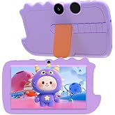 Kids Tablet, 7 inch Androrid Toddler Tablet for Kids 32GB ROM Kid Tablets, Google Certificated, Bluetooth, WiFi, Dual Camera, Parental Control Tablet with Case, Tablet for Learning, Purple