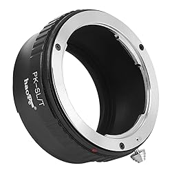 Haoge Manual Lens Mount Adapter for Pentax K PK