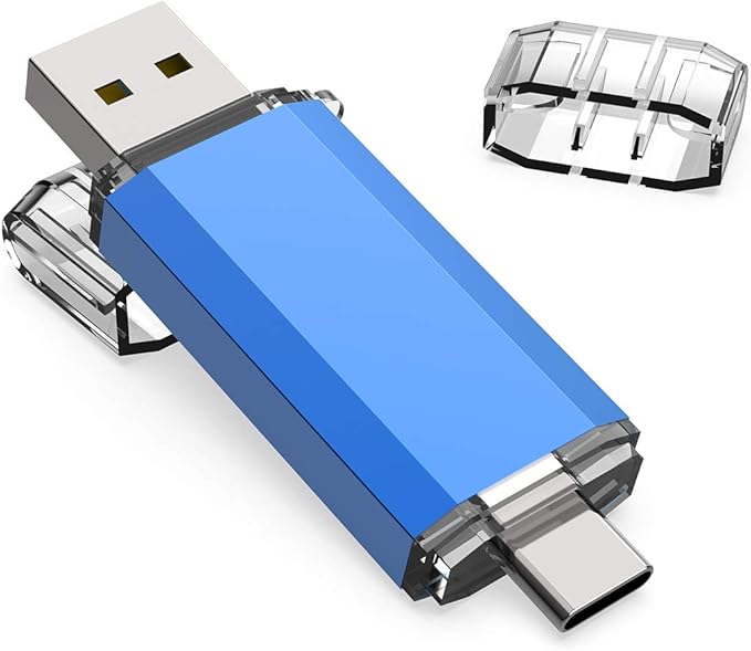 KOOTION Memoria USB Tipo C 64GB 3.0 Pendrive Type C 64 Giga OTG Pen USB C Dual Flash Drive USB C