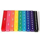ETA hand2mind Plastic Rainbow Fraction Tower Linking Cubes (Set of 51)