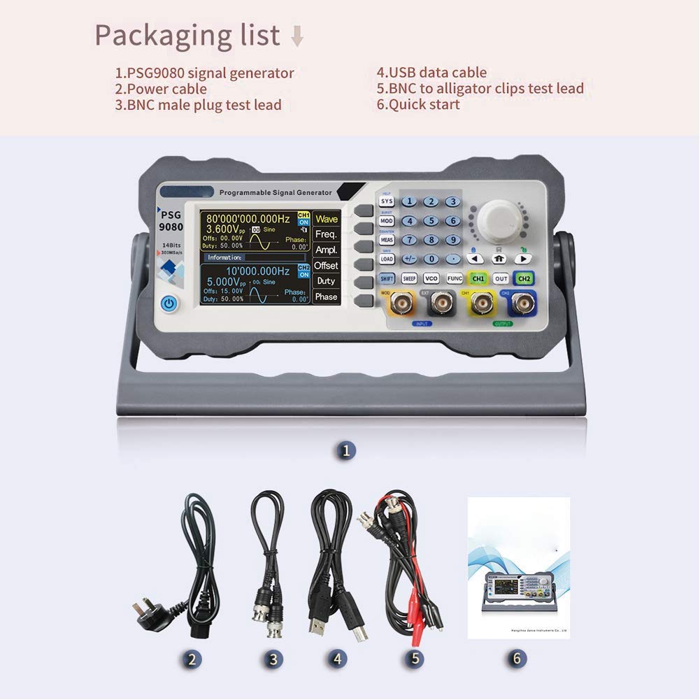 Find Your Favorite Here Signal Generator Arbitrary Waveform Function Signal Sources Generator Psg9080 2ch Programmable A Lot Of Surprises Okizemi Oes Oki Co Jp