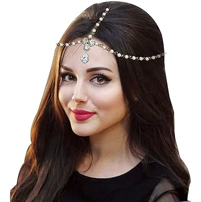 Buy Catalyst Hair Jewellery Traditional Bridal Wedding Gold Pearl