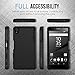 Sony Xperia Z5 Case, MoKo [Shock Absorption] Slim Dual Layer Protective Case with Soft Silicone Bumper and Rigid PC Back Cover for Sony Xperia Z5 5.2 Inch (2015) - Black