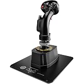 Thrustmaster AVA Base &amp; F/A-18C Hornet Flight Sim Stick Bundle - PC | 1:1 USAF licensed Hornet replica stick, 19 programable buttons, 2-step trigger, 8-way hat, offset adapter