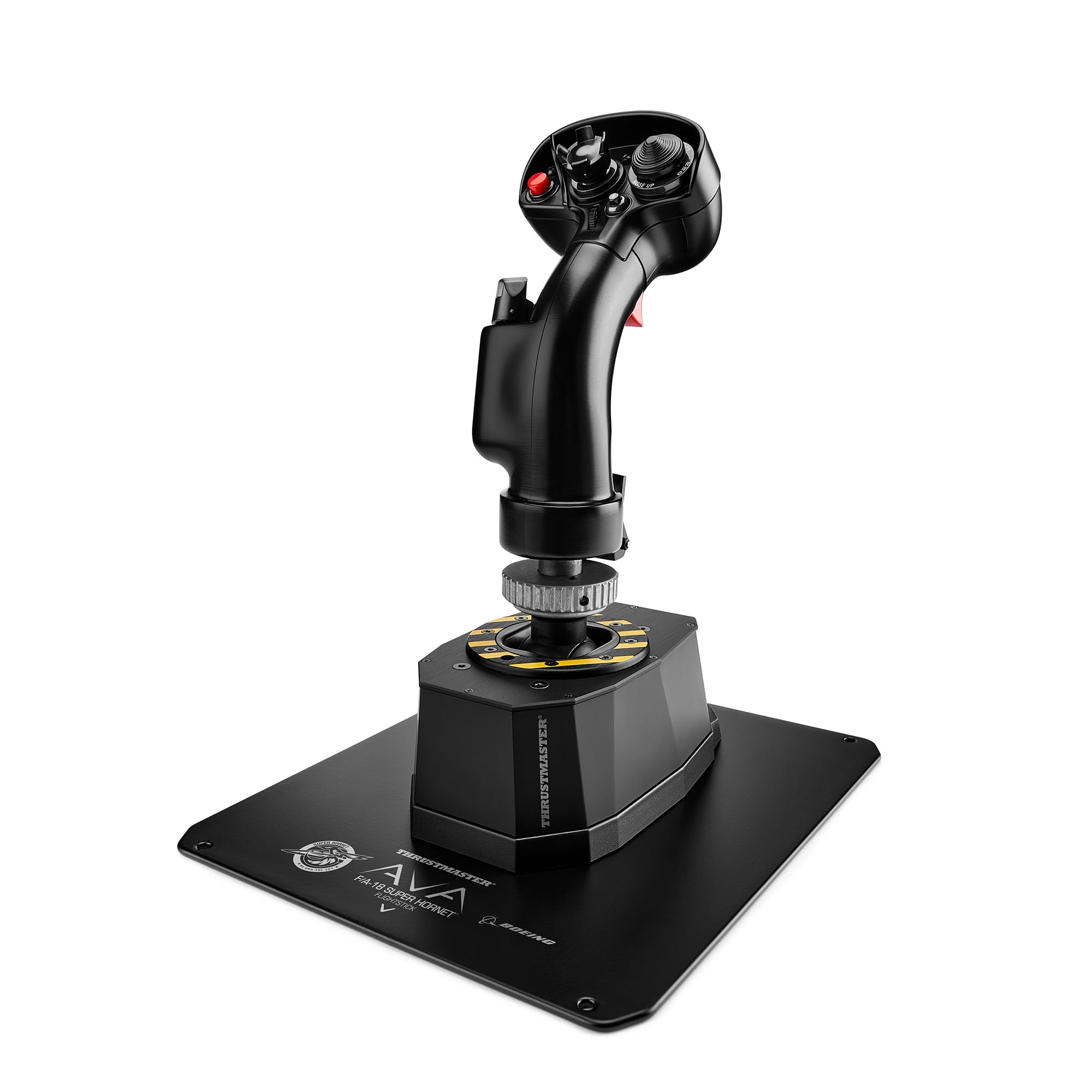 Thrustmaster AVA F/A-18 Super Hornet Flightstick, modulare Basis für Flugsimulations-Joystick auf dem PC, Nachbildung des F/A-18C Hornet-Kampfflugzeug-Flightsticks im Lieferumfang enthalten