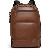 TUMI Harrison Warren Backpack - 15-Inch Laptop Backpack - Stylish Women's & Men's Backpack for Travel & Business - Cognac Leather