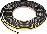 Sourcing Map Sealing Foam Tape 5mm x 3mm 4m Weather Stripping