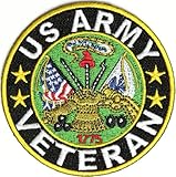 Veteran US Army Patch - By Ivamis Trading - 3x3 inch