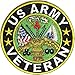 Veteran US Army Patch - By Ivamis Trading - 3x3 inch
