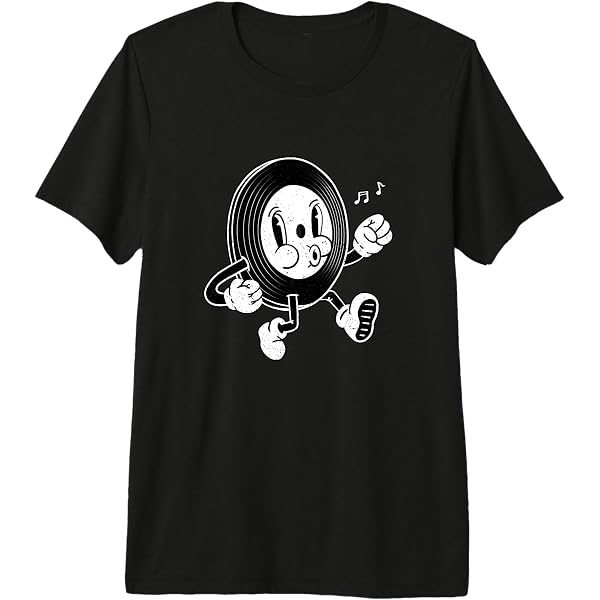 Amazon.com: Vintage Vinyl Disc Design / Cool Retro Music & Old