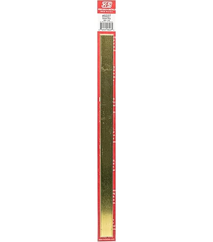 thumbnail interactive-video image 1 of K & S Precision Metals - .064" X 1/4" X 12" Length Brass Strip 1 of 14