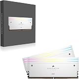 Corsair Dominator Titanium RGB DDR5 64GB (2x32GB) 6000MHz CL30 White view 6
