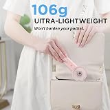 Lepwings Portable Mini Handheld Fan Rechargeable 4 Speeds Pink 16H view 5