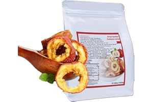 Hawthorn fruit tea Hawthorn slices 10.6oz/300g Hollow circle fresh hawthorn Making tea with hawthorn slices
