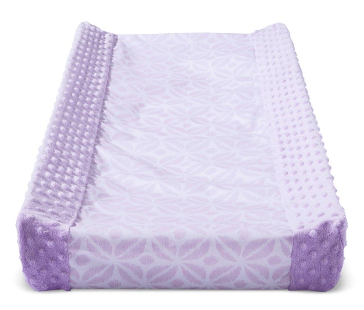 lavender changing pad cover
