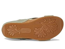 Eurosoft Women's Gianetta Flat Sandal, Sage, 7