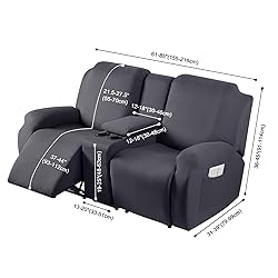 TAOCOCO Reclining Loveseat with Middle Console