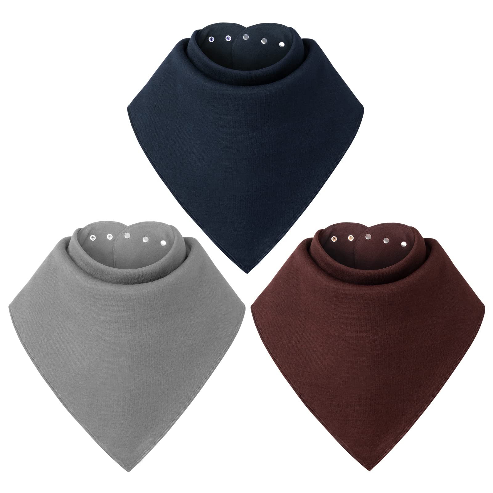 Photo 1 of 3PCS Adult Bib-Adult Bibs for Eating,Bandana Drool Bibs for Elderly Women And Men Washable Waterproof Large Clothing Protector for Special Needs Adults Kids,Nursing Home Essentials for Residents