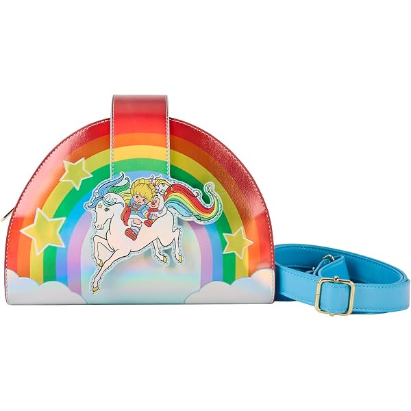 Loungefly Rainbow Brite Rainbow Sprites Crossbody Bag  display picture 3