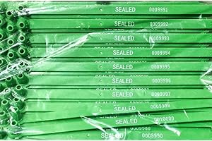 Duebass Green Tite-Lock Plastic Truck Door Seal (Package of 100)