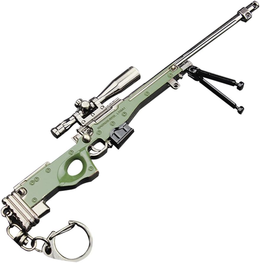 Amazon Pubg 電子ゲームの週辺の高度シミュレーション道具 キーホルダー キーリング Awm Diy 工具 ガーデン