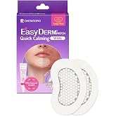 EasyDerm Quick WIDE Pimple Patch 2ea &ndash; XL Size for Severe Breakout Care | Extra-Large Hydrocolloid Patch for Chin, Whitehead, Cystic Acne, Cica Ampoule included,Waterproof, Soothing, Amazon Exclusive