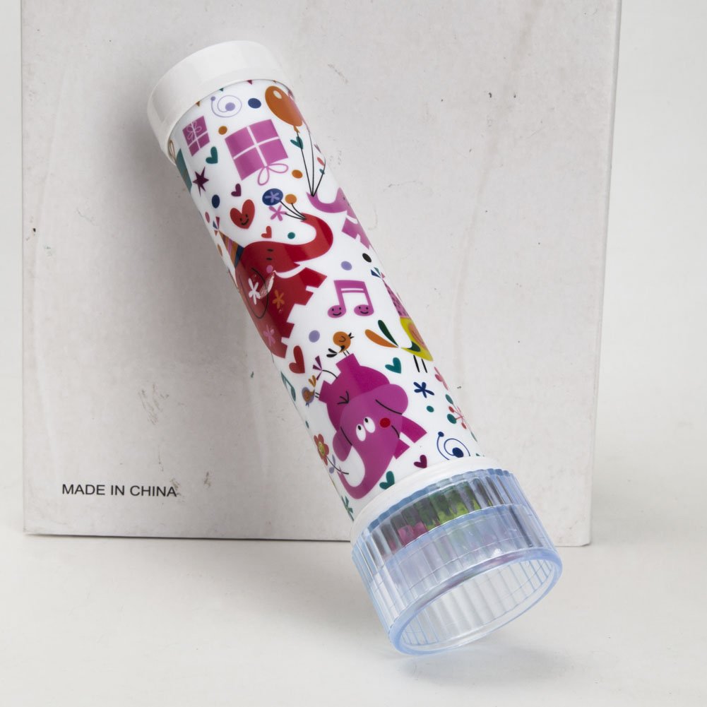 Kaleidoscope Classic Game Educational Toys Perfect Gift for kids 3 Colors to Choose (white)