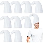 Yearntown Gnome Hats Felt Elf Hats for Adult Birthday Halloween Christmas Dwarf Gnome Costume Cosplay Party One Size