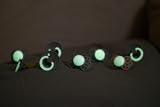 BIBS Colour Glow Soother 2-Pack Night Pacifier 6-18m Round Nipple view 5