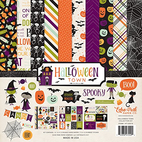 Echo Park Paper Company Halloween Town Collection Kit