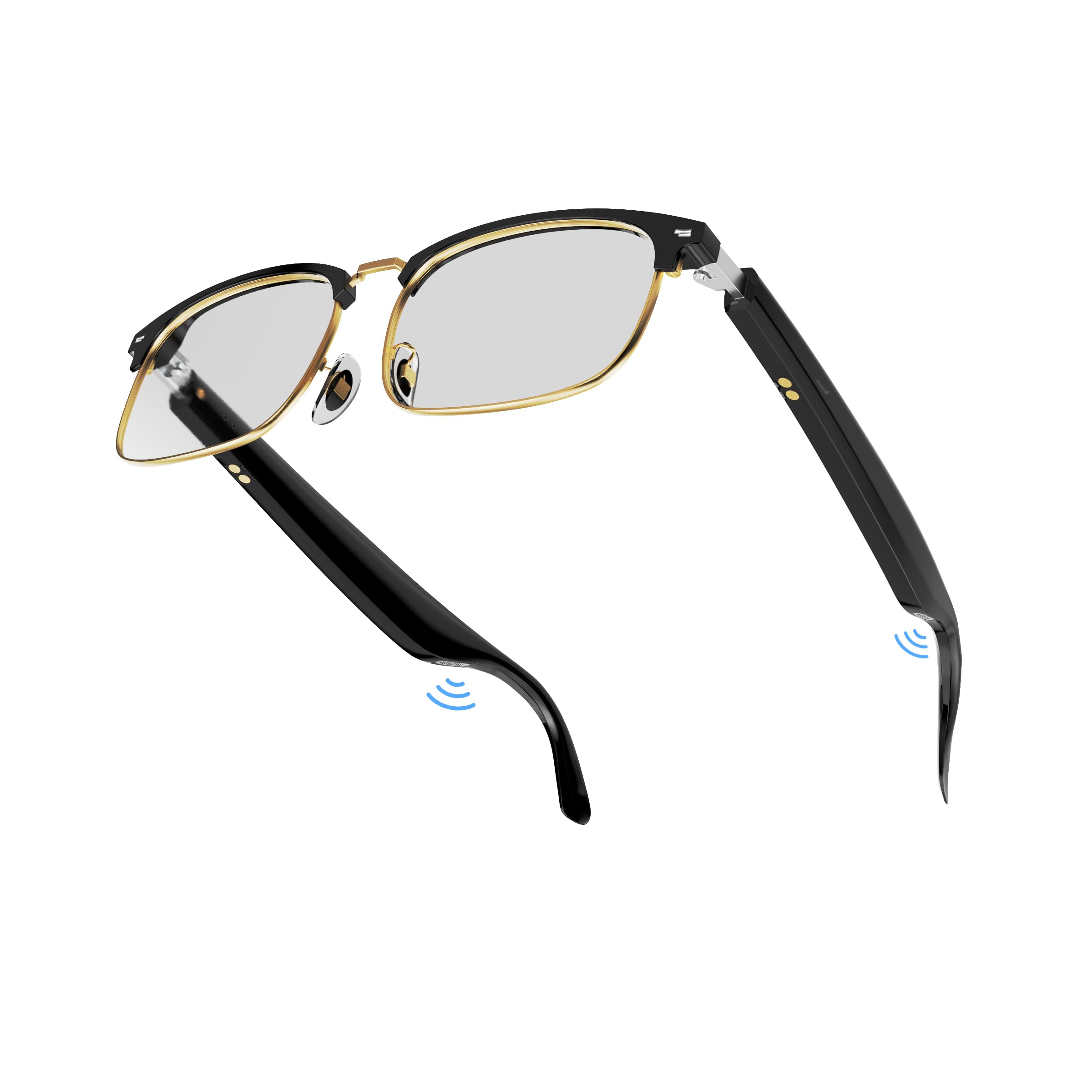 Photo 1 of Enzriev Voice Control Smart Glasses-Bluetooth Sunglasses with Built-in Mic&Speaker,UV400 Polarized,Perfect for Men & Women Lightweight Running/Cycling Eyewear, Slim-Fit Frame.