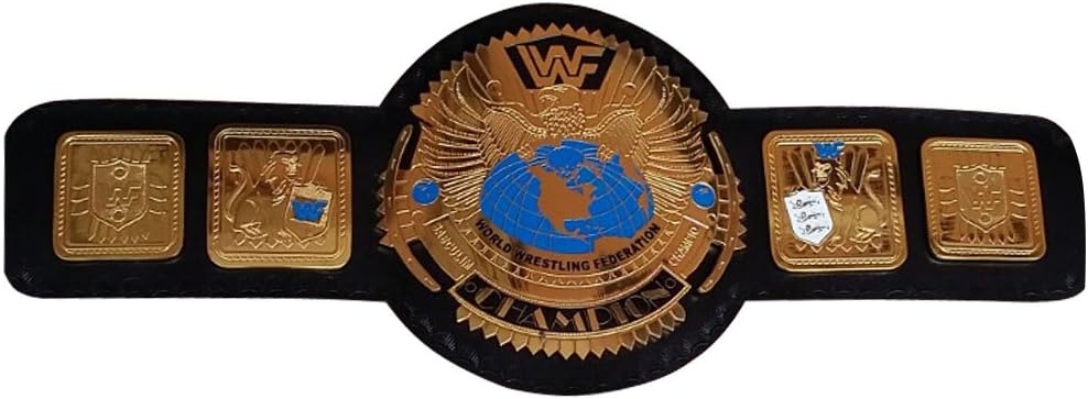 WWF BIG EAGLE Attitude Era Wrestling Championship Replica Belt Thick Brass