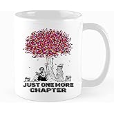 Funny Coffee Mug, Just One More Chapter Mug - Book Lover Mug - Reading Mug, Gifts for Readers, Inspiring gift ，Book Lovers Mu