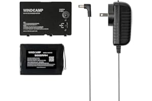 PQIQP WINDCAMP Replacement Battery for Yaesu Ft-818 FT-817 3000mah Polymer Lithium Battery Charger Cover