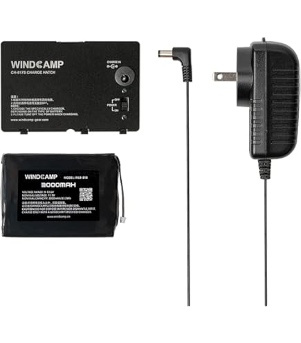 Amazon.com: WINDCAMP FT-818 3000mah Polymer Lithium Battery