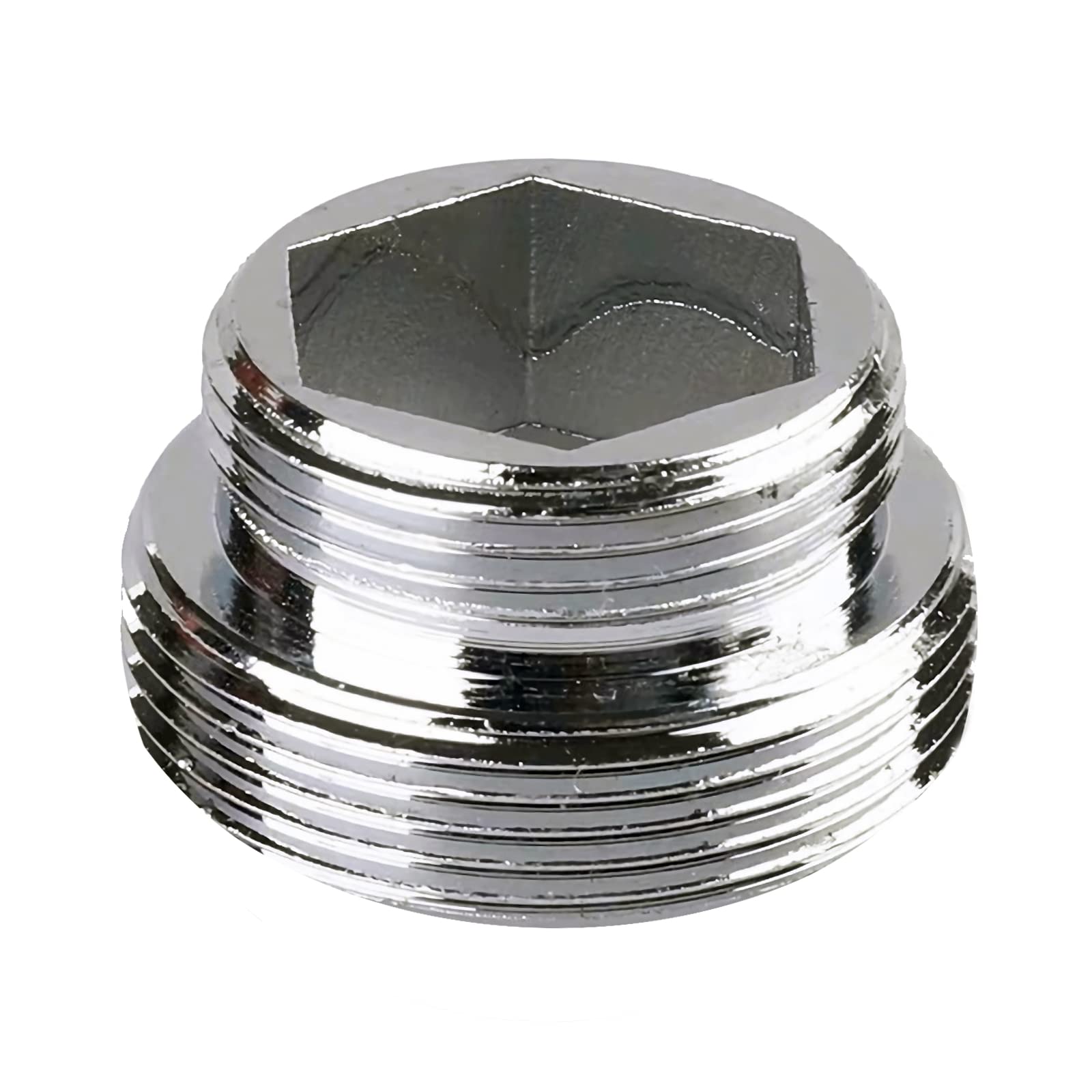 XNTONG - Faucet Adapter, External Thread M18to External Thread M22 Faucet Converter, Faucet Aerator Adapter, Suitable for Connecting Aerators to Kitchen Faucets, (M18-M22)