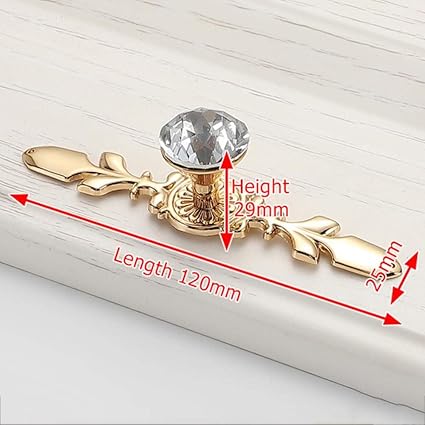 Ltong Kristall Griffe Schuhkarton Schrank Möbel Griffe Schranktür