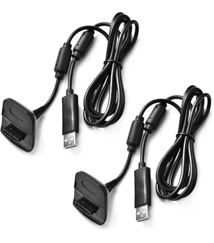 Gamrombo Wired Xbox 360 Controller Replacement - Compatible With 360, Slim & PC Windows 10/11