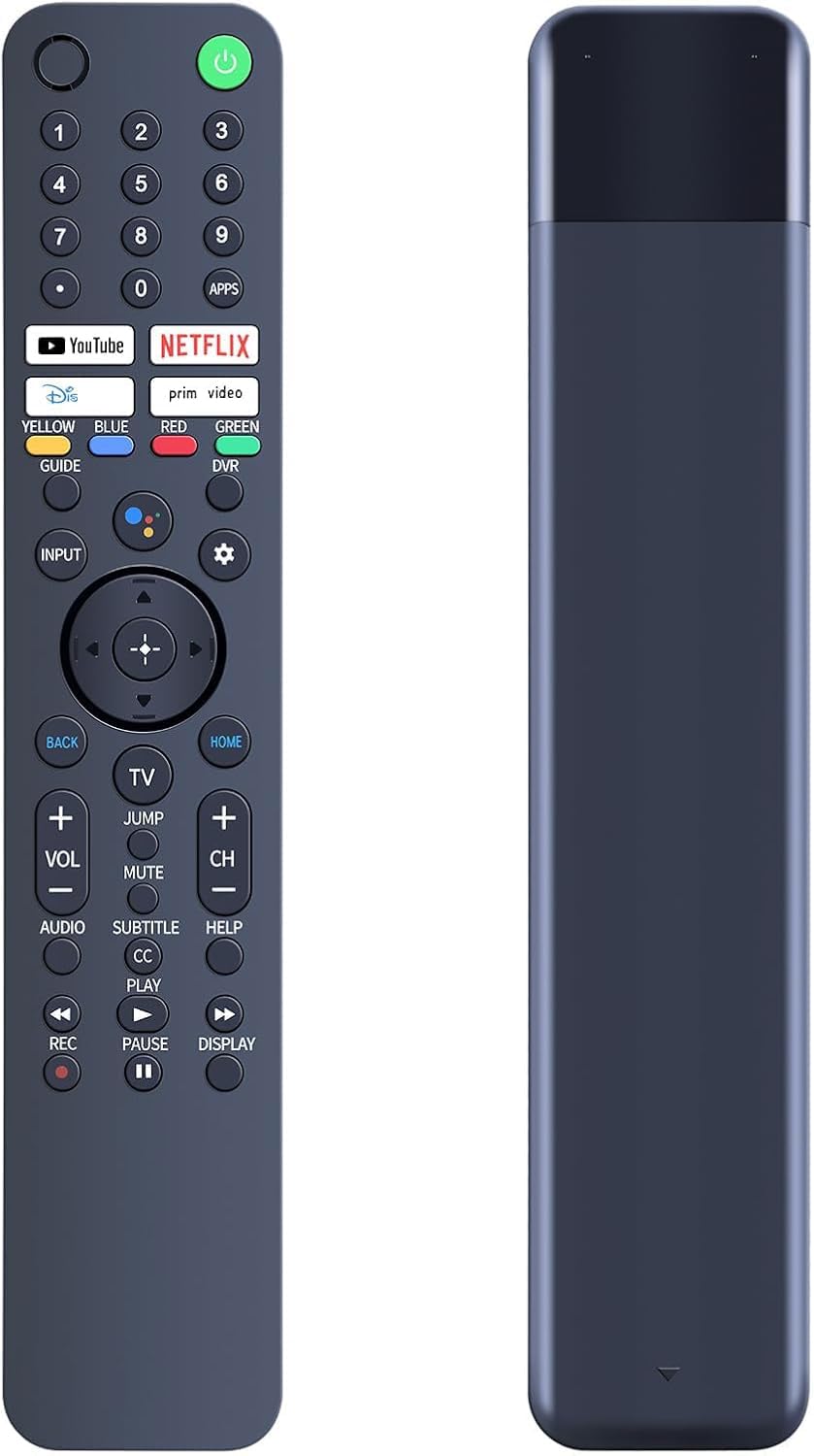 RMF-TX520U Replacement Voice Remote Control for Sony Bravia TV KD-43X80J KD-43X85J KD-50X80J KD-55X79J KD-55X80J KD-55X85J KD-65X79J KD-65X80CJ KD-65X85J KD-75X85J XR-50X90J XR-65X94J KD-85X85J