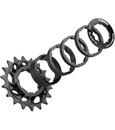 Amazon.com : Wolf Tooth CNC Machined Aluminum Singlespeed Cogs in