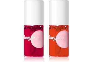 bayfree Lip Tint Stain Set, Korean Water Tint Lightweight Non-sticky, Waterproof Long Lasting Liquid Blush & Lip Stain, Transfer-Proof, Matte Finish