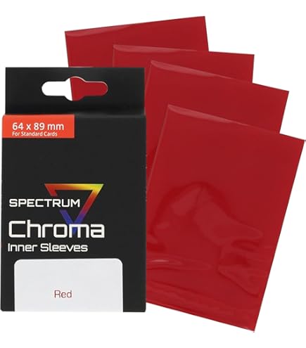 Amazon.com: BCW Spectrum Black Chroma Inner Card Sleeves | 100 Pack |  Acid-Free Archival Quality Protection | Perfect Fit Sleeves for MTG,  Pokemon