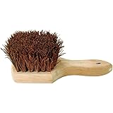 Update International WBR-8 8" Palmyra Wok Brush, Palmyra Bristal Wood Block