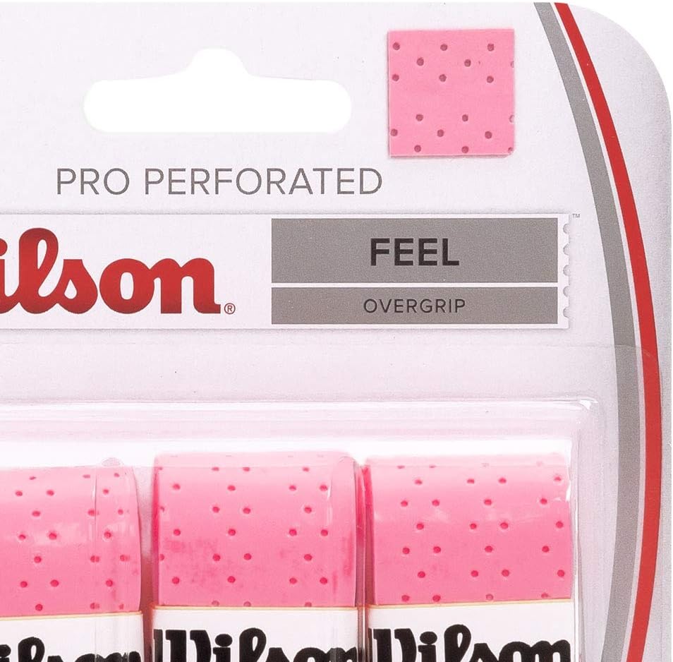 Wilson Perforated Pro Tennis Racquets Over Grip, Green : Tennis Racket Grips : Sports & Outdoors