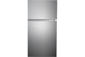 Kenmore 33 in. 20.4 cu. ft Capacity Refrigerator/Freezer with Full-Width Adjustable Glass Shelving, Humidity Control Crispers, Ice Maker, ENERGY STAR Certified, Fingerprint Resistant Stainless Steel